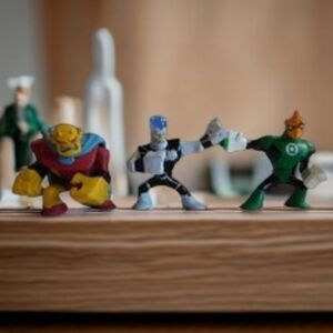 DC Universe 2011 Deathstorm, Etrigan the Demon, JLU Green Lantern Figurines